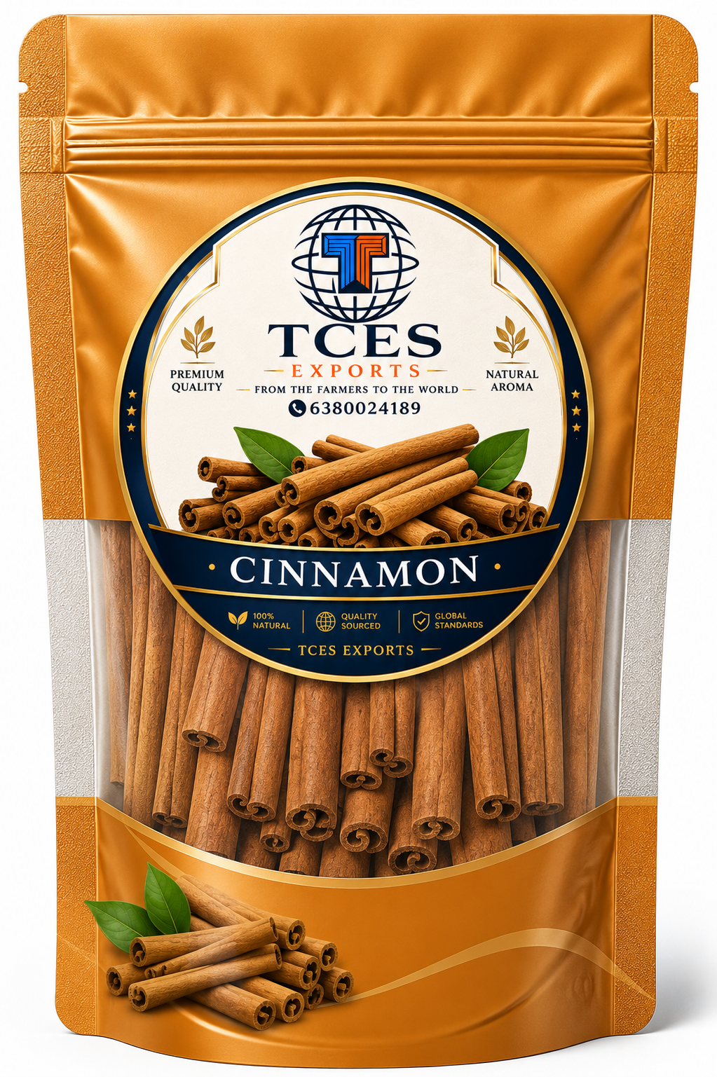 Cinnamon Consumer Pack (100g) - TCES Retail Spices